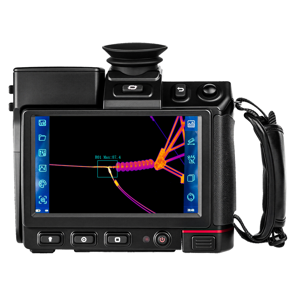 Тепловизор RGK TL-1024 Pro с поверкой в комплекте с телеобъективом 7°