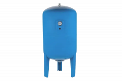 Гидроаккумулятор UNIPUMP 300л вертикальный, с манометром (нижнее подключение)