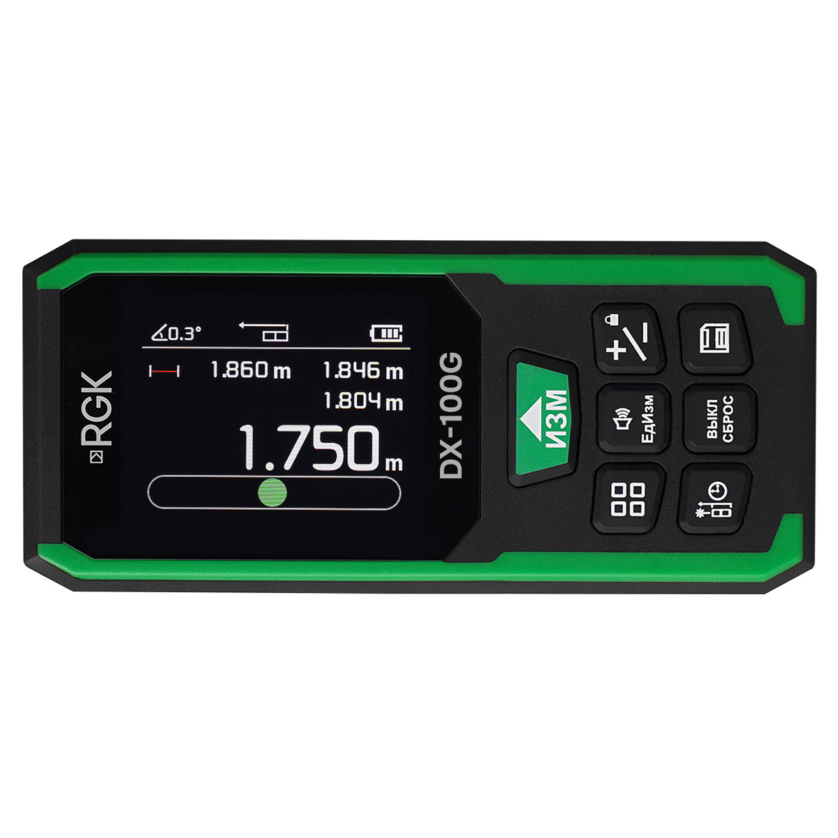 Лазерный дальномер RGK DX-100G - 4