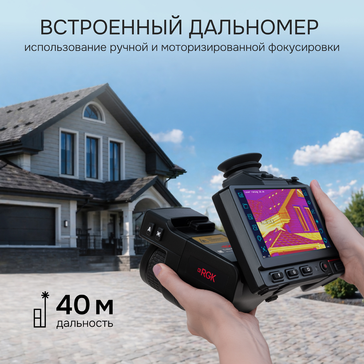 Тепловизор RGK TL-1024 Pro с поверкой - 8