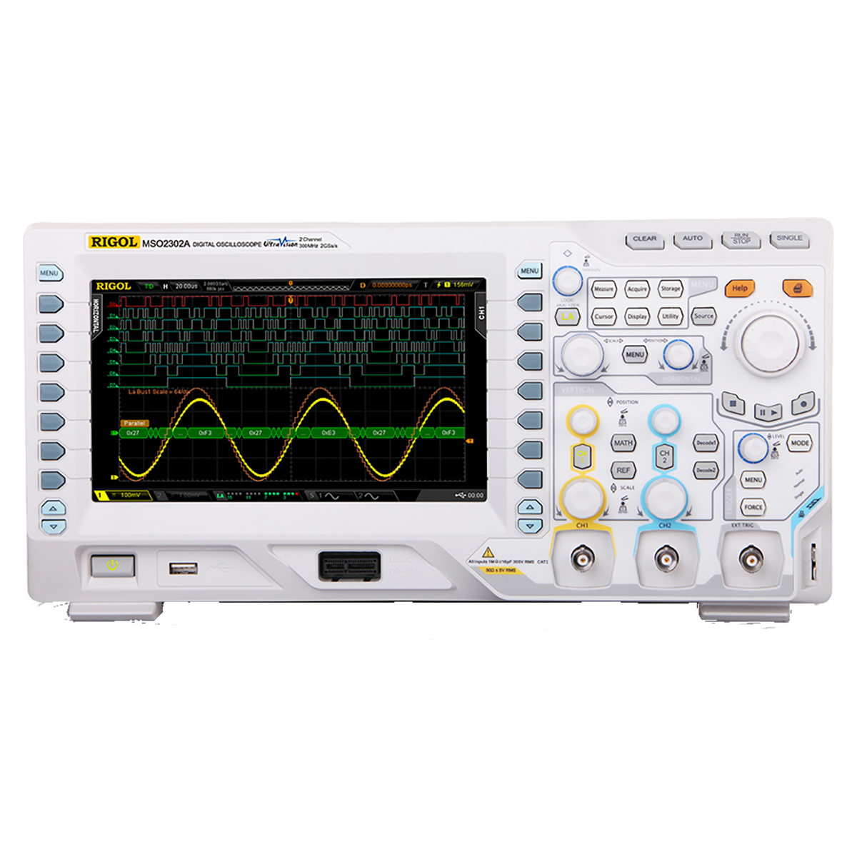 Цифровой осциллограф смешанных сигналов RIGOL MSO2302A-S